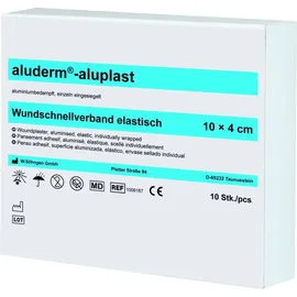 Söhngen Aluderm Aluplast Wundpflaster 10 x 4 cm 10 St.