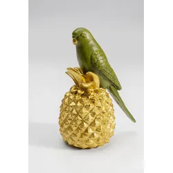 KARE DESIGN Deko-Objekt Ananas Parrot Polyresin Gold