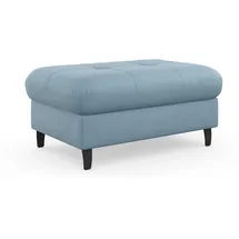 sit&more Hocker SIT & MORE "Marano", blau (hellblau), B:102cm H:43cm T:67cm, 98% Polyester, 2% Polyamid, Hocker, Hocker, mit Stauraum