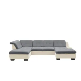 Lounge Collection Wohnlandschaft Chenille 3-Sitzer Grau