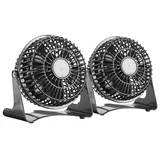 Sichler Haushaltsgeräte VT-111.T 11 cm Tischventilator Weiß