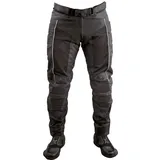 ROLEFF RACEWEAR Motorradhose Textil Mesh schwarz Größe 4XL