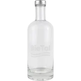 BieTal Glas Trinkflasche Style Bottle Transparent 0,75 l