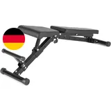 Capital Sports Flaptor Hantelbank Klappbar - Trainingsbank Mit 6-Winkel-Rückenle