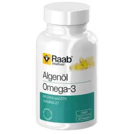 Raab Vitalfood Algenöl Omega-3 Kapseln 30 St.