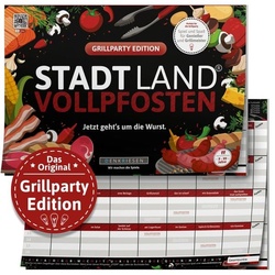 Stadt Land Vollpfosten® – Grillparty Edition – ‚jetzt Geht’s Um die Wurst.‘
