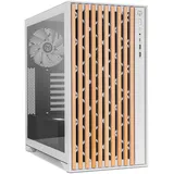 NOX XTREME PRODUCTS NOX Hummer Element White – ATX/Micro-ATX/ITX Midi-Tower mit Front- & Top-Gitter, Seitenfenster aus gehärtetem Glas, 3 × 140-mm-Lüfter, Platz für 10 Lüfter, USB-C/USB 3.0, Weiß