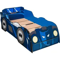 Moose Batman: Batmobil-Bett für Kinder und Kleinkinder mit Beleuchtung inklusive Schublade zur Aufbewahrung