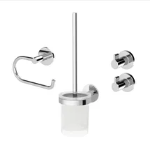 Lenz Badaccessoire-Set Silber