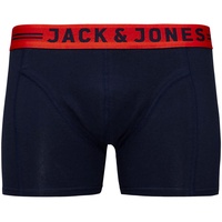 Jack & Jones Herren Boxershorts JACSENSE MIX COLOR TRUNKS Blau M
