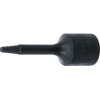 BGS Steckschlüsseleinsatz Spiral-Profil Schraubenausdreher 10 mm (3/8") 3 mm