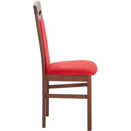 Home Affaire »Franz«, (Set), 2 St., Microfaser, Gestell Buche natur oder weiß, Holzstuhl