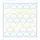 OM System Olympus Thread Sashiko Stickpackung Hana Fukin Pop Designs Wolken Stoff bedruckt, Multifarbig