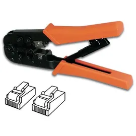 VELLEMAN CRIMPZANGE FÜR WESTERNSTECKER 6P4C (RJ11), 6P6C (RJ12), 8P8C (RJ45)