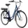 Saxonette E-Bike SAXONETTE "Fashion Plus 2.0" Gr. 45, blau (nachtblau glänzend), E-Bikes, 45cm, 28 Zoll (71,12cm), Pedelec, Elektrofahrrad für Damen u. Herren