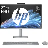 HP OmniStudio X 27-cs0370ng, All-in-One PC, mit 27 Zoll Display Touchscreen, Intel® CoreTM Ultra 7 155H Prozessor, 32 GB RAM, 1 TB SSD, Arc® GPU, Meteorsilber Windows 11 Home (64 Bit)