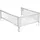 Vevor Bettschutzgitter 3-tlg. 68-89 cm Grau