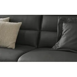 Wohnwert Einzelcouch Leder 1-Sitzer Braun