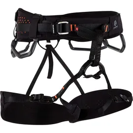 Mammut Comfort Fast Adjust Klettergurt Schwarz/Safety orange