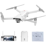 Teeggi FIMI X8SE 2022 V2 Drohne mit Kamera 4K HD, 10km Kontrollabstand, Bürstenloser 3-Achsen Gimbal, 35 Minuten Flugzeit, Stufe 8 Windwiderstand, Professioneller RC Quadcopter, 2 Batterie + MP