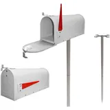 DEMA American Mailbox aus Stahl weiß
