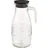 APS Glaskaraffe -OLD FASHIONED- Ø 12 cm, H: 26 cm, 1,8 Liter Glas, Polypropylen, Silikon Deckel