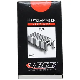 Sax design Heftklammern 23/8, 1.000 St.