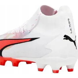 Puma Ultra Pro FG/AG Herren Puma White-Puma Black-Fire Orchid 44,5