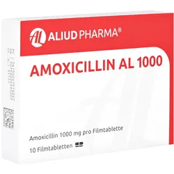 Amoxicillin AL 1000 Filmtabletten 10 St