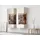 OTTO home Hängevitrine Sky45 125 x 62 x 30 cm Weiß