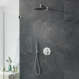 Kronenbach AQA 2.0 Duschsystem Unterputz Einhebelmischer rund Chrom 27271000