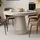 beautysofa Lumi Ø 100–180 cm beige