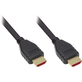Good Connections HDMI 2.1 Kabel 8K UHD-2 / 4K UHD, vergoldete Kontakte, CU, schwarz, 0,5m, Good Co (0.50 m HDMI), Video Kabel