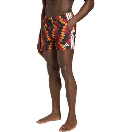 adidas Football-inspired Graphic 5'' Badeshorts Herren KD5347 - collegiate gold/white L