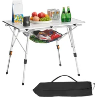 Vevor Campingtisch 90 cm Silber