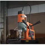 Vevor Profi Kernbohrmaschine Magnetbohrmaschine Magnetkraft 12500 N, 850 U/min 1450 W Magnetbohrmaschine 40 mm Bohrdurchmesser, Magnetkernbohrsystem für Schiffsbau, Brückenbau usw. Orange