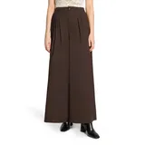 Cartoon Casual-Hose mit Bundfalten Dunkelbraun 38