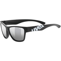 Uvex sportstyle 508 Sonnenbrille black matt/silver one size