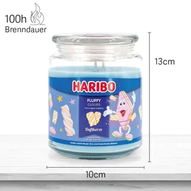 HARIBO Fluffy Clouds Duftkerze 510 g blau