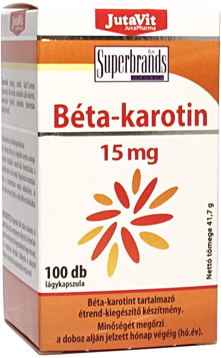 JutaVit Beta-Carotin 15 mg Weichkapsel (100 Weichkapseln)