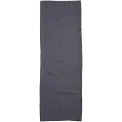 Tischläufer DDDDD "Cabin", grau (anthrazit), B:50cm L:140cm, Leinen, Tischdecken, 50x140 cm, Leinen