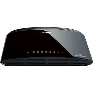 D-Link DES 1008D - Switch - unmanaged - 8 x 10/100