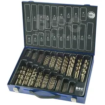 Bohrcraft Bohrer-Magazinbox DIN338RN HSS Co5 ø 1-10 mm 70-teilig
