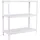 simonclick Ecoclick Metallregal 90 x 80 x 50 cm Weiß