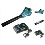 Makita DUB 362 PT inkl. 2 x 5,0 Ah + Doppelladegerät