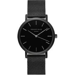 Rosefield MBB-M43 Damenuhr Mercer Schwarz Mesh