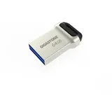 GIGASTONE 64GB Nano Flash-Laufwerk, Z90 USB 3.2 Gen 1, 120MB/s UltraSchnell, Mini, Metalldesign, Daten"speicherung, Backup für PC/Mac/TV/Auto, USB 2.0/3.0/3.1 Kompatibel