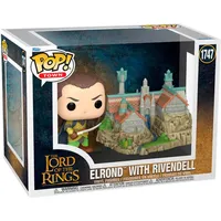 Funko POP! Town Vinyl Elrond with Rivendell Figur Pop!