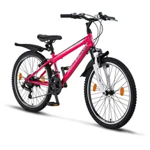 chillaxx Bike Escape 24 Zoll RH 0 cm rosa/weiß