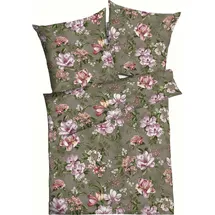 KAEPPEL Biber Bettwäsche Magnolia oliv